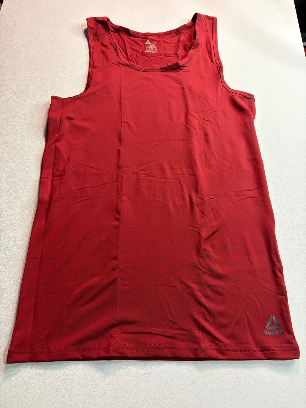 Reebok Man’s Red Athletic Tank Top